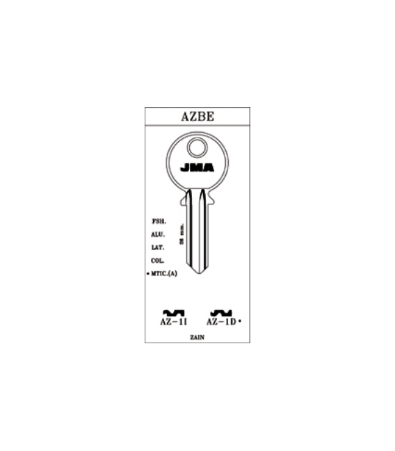 LLAVE ALUMINIO JMA FAC-11D LILA