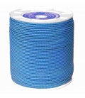 Cuerda trenzada doble blanca y azul VIVAHOGAR