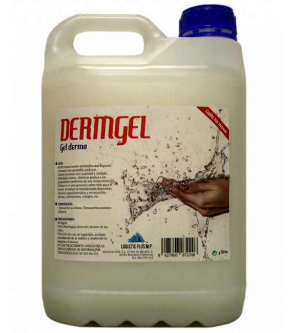 JABON LIQ 5LT DERMGEL LP00000088 LOGISTI