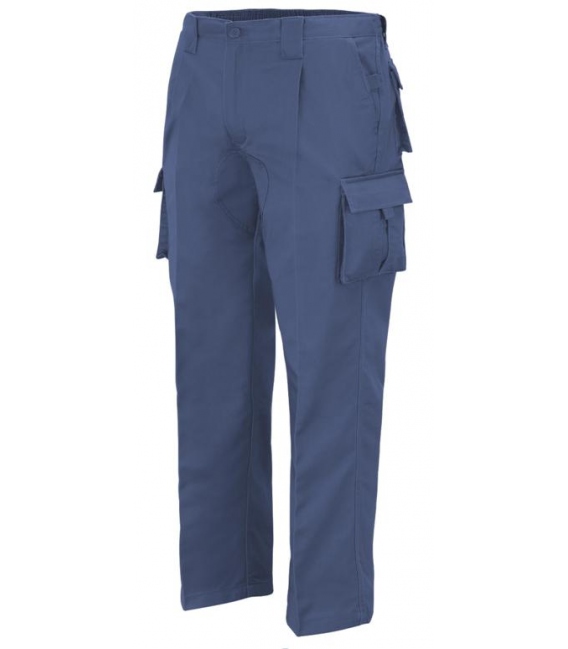 Pantalón trabajo T38 elástico Tergal azul marino L9000. VESIN