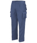 Pantalón trabajo T50 elástico Tergal azul marino L9000. VESIN