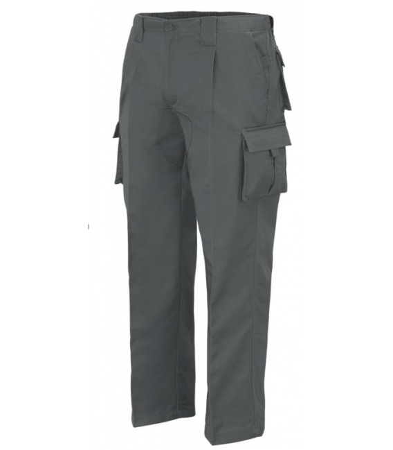 Pantalón trabajo T48 elástico Tergal gris L9000. VESIN
