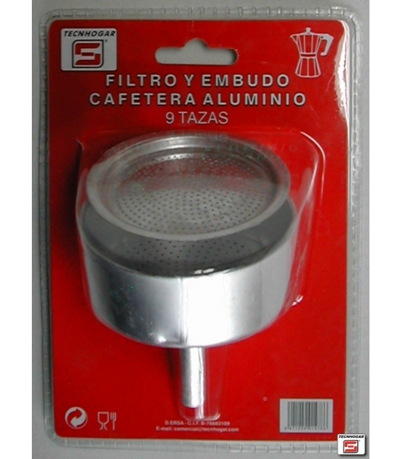 FILTRO+EMBUDO CAFETERA 09TZ THOGAR