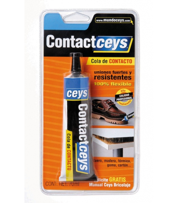 Cola de contacto multiusos estándar Contactceys70 ml. CEYS