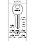 LLAVE ALUMINIO JMA LIN-15D AZUL