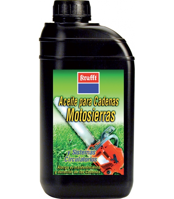 Comprar Aceite lubricante cadena motosierra. KRAFFT Online - Bricovel