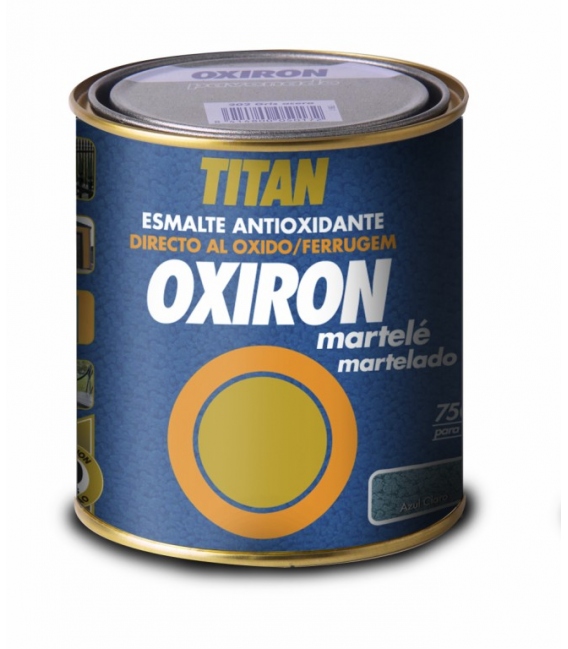 Esmalte antioxidante martele exterior gris 750 ml. TITAN