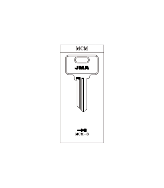 LLAVE ACERO JMA MCM-8