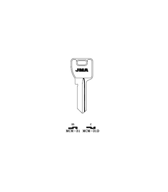 LLAVE ACERO JMA MCM-31D