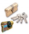 Cilindro de seguridad 30X40mm 1001311 níquel leva larga. EZCURRA
