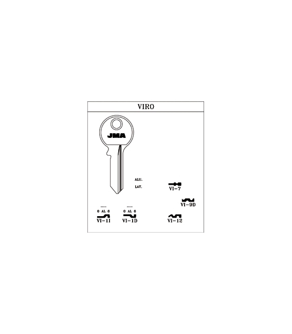 LLAVE ACERO JMA VI-1D