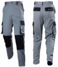 Pantalón de trabajo de seguridad TM gris/negro Stark. TOTAL