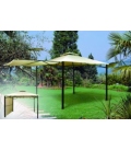 Toldo de cenador beige 3x3 NATUUR