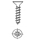 TORNILLO R MAD. 04X50MM ACERO 11 PZ