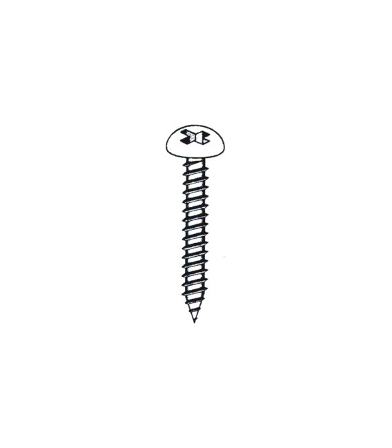 TORNILLO ROSCA CHAPA 7981 02,9X09,5MM AC