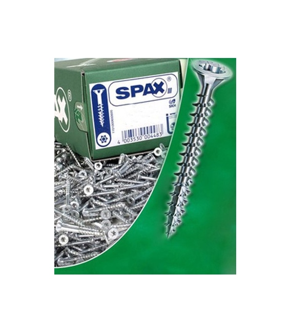 Tornillos galvanizados 500 piezas SPAX