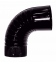 Codo 90º esmaltado negro THECA