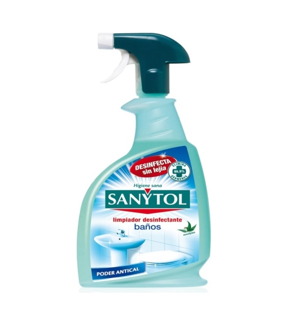 Limpiador desinfección SANYTOL de baños 0,75 LT spray