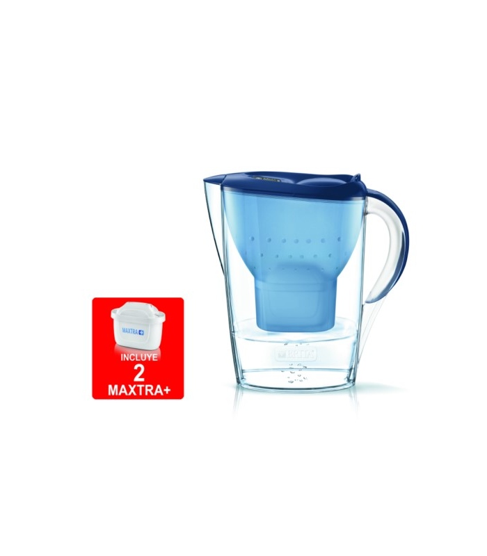 Jarra de agua con filtro Marella + 2 filtros Maxtra Pro Marella Brita
