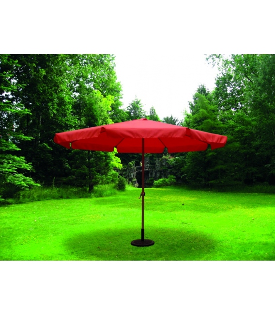 Parasol jardín 3,5mts terracota NATUUR