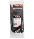 BRIDA 2-LOCK 3,5x140MM NEGRA 100 PZ 8572