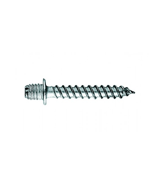 TORNILLO P ABRAZ. 06X030MM CINC 100 PZ