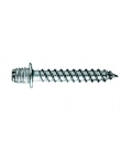 TORNILLO P ABRAZ. 06X030MM CINC 100 PZ