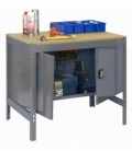 Banco de trabajo Kit Simonwork BT0 Locker 900 Gris/Madera. SIMONRACK