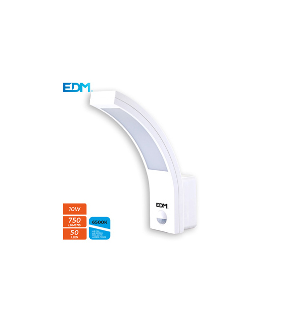 Aplique iluminación con sensor 10W EDM