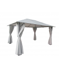 Cenador jardín con cortina 2,95X3,95X2,5 MT.  NATUUR