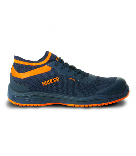 Zapato de seguridad T46 Azul/Naranja  LEGEND 07525BMAF. SPARCO