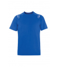 Camiseta trabajo S técnica algodón elastano manga corta azul T-shirt tech stretch. SPARCO