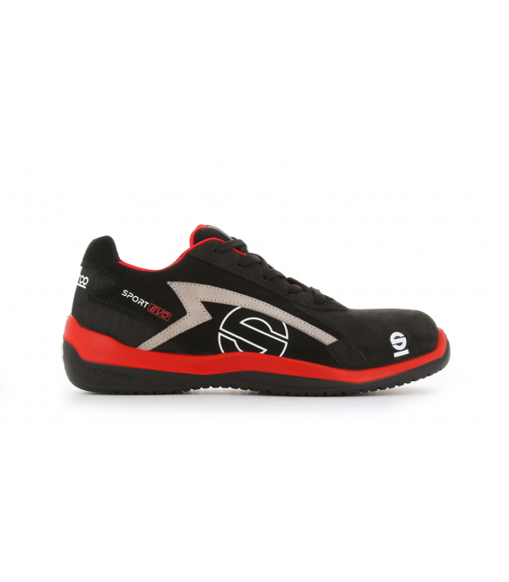 Zapato Seguridad T46 S3-Src Puntera Composite Sport Evo Piel Serraje. SPARCO