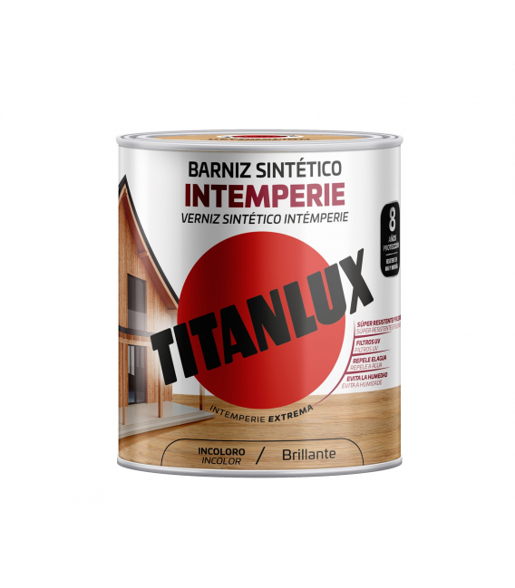 Barniz incoloro madera TITANLUX Intemperie