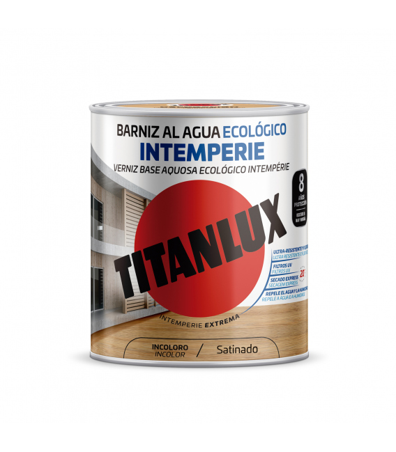 Barniz madera incoloro 2.5LT TITANLUX Intemperie