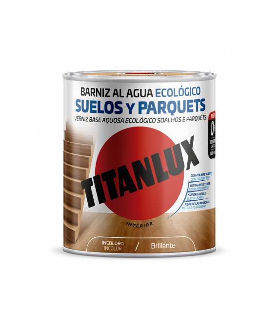 Barniz madera incoloro 2.5LT TITANLUX suelos y parquets