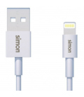 Cable lightning a USB 2.0 Macho/macho SIMON