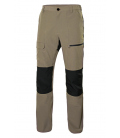 Pantalón de trabajo XL 86% polietileno 14% elastano beige/negro Trekking Stretch. VELILLA
