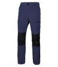 Pantalón de trabajo L 86% polietileno 14% elastano azul/negro Trekking Stretch. VELILLA