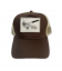 Gorra Trucker martillo chocolate caramelo
