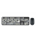 Pack teclado+ratón Vintage ELBE PTR-105