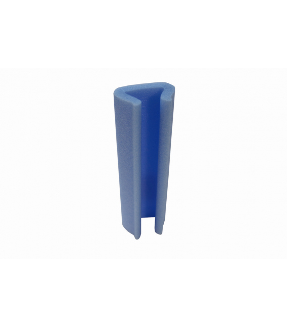 Espuma para proteger perfiles y cantos forma u 60 mm 60 pz