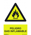 PELIGRO GAS INFLAMABLE RD30021