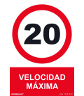 VELOCIDAD MÁXIMA 20 RD40059