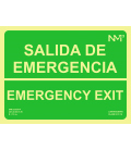 SALIDA EMERGENCIA EMERGENCY EX
