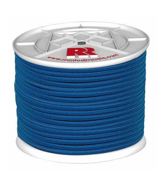 Cuerda elástica color azul ø 1 cm. ROMBULL