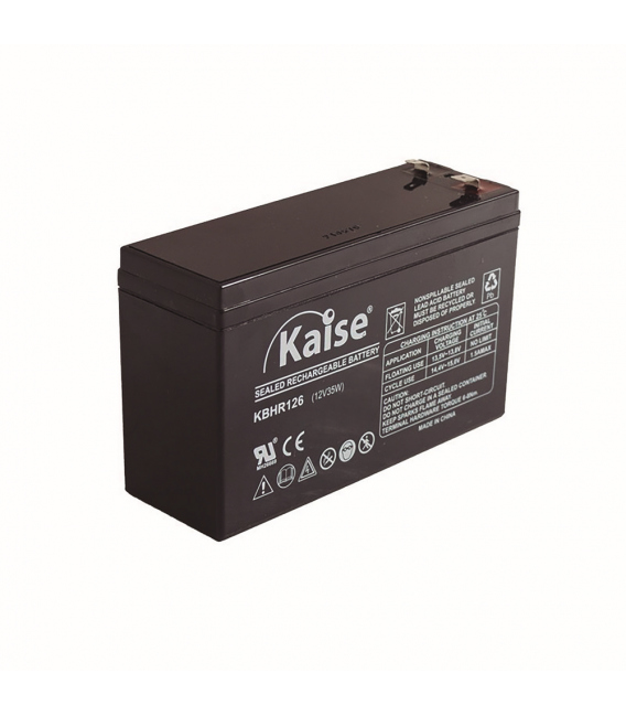 Batería 12v 26000 mah placas de pb-sn-ca high rate. KAISE