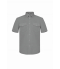 CAMISA TERGAL M CORTA GRIS 42