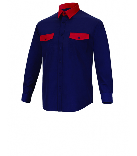 CAMISA M LARGA MAR ROJO 38 P19