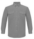 CAMISA MANGA LARGA GRIS 52 P19